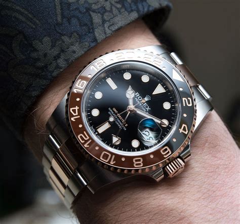 rolex gmt brown